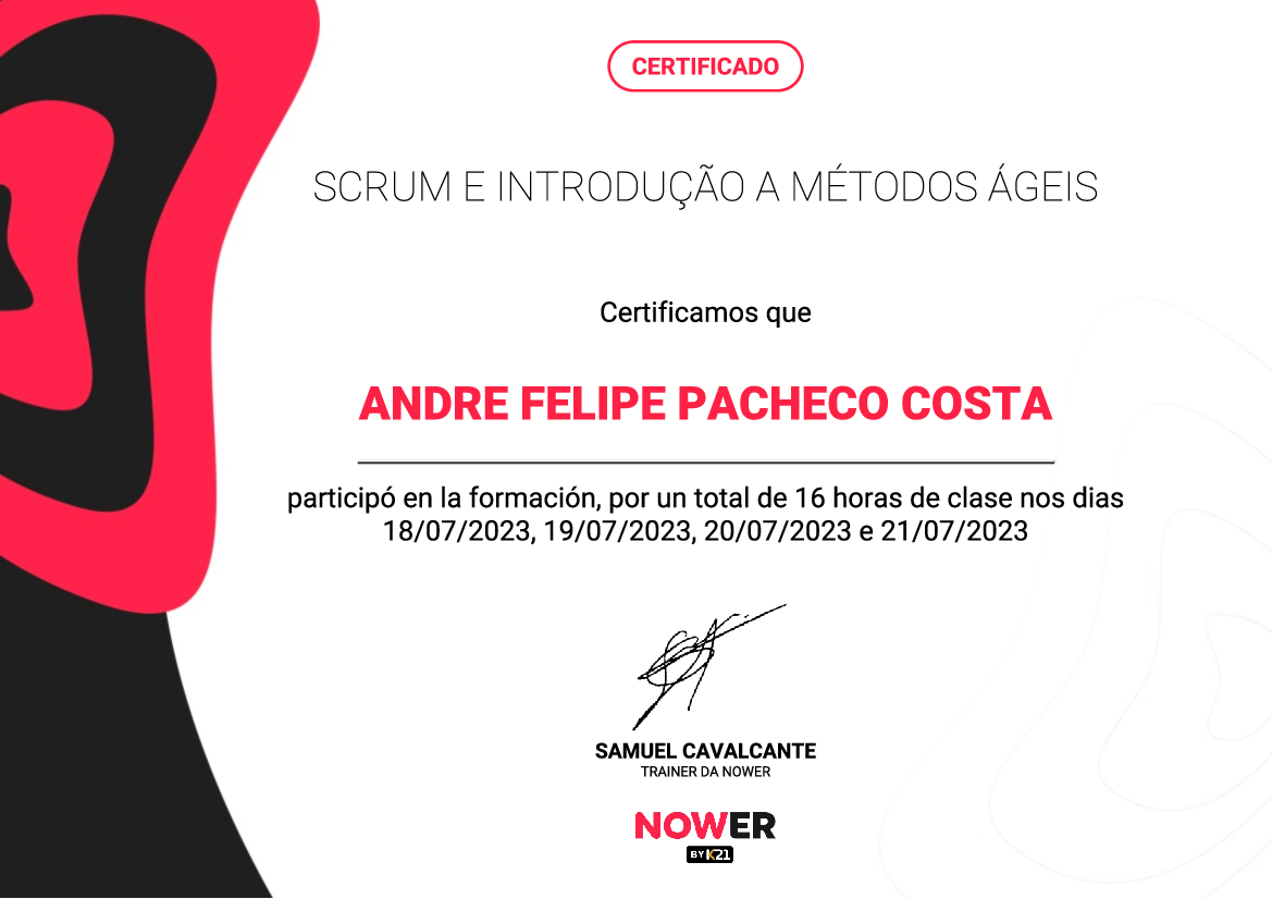 Certificado K21